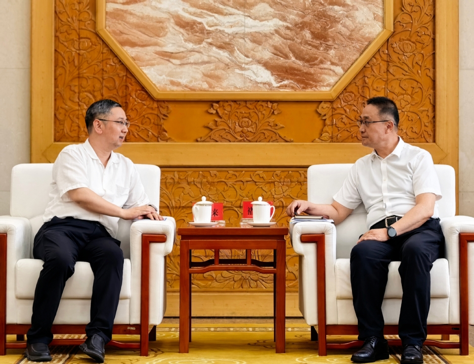 校党委书记宋来率队走访宁夏回族自治区政府